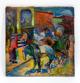 FANNY ROCKER BLOCK (B. 1914) O/C