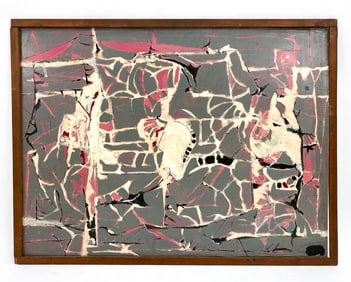 ATTR. MAE ALICE ENGRON (1933-2007) ABSTRACT