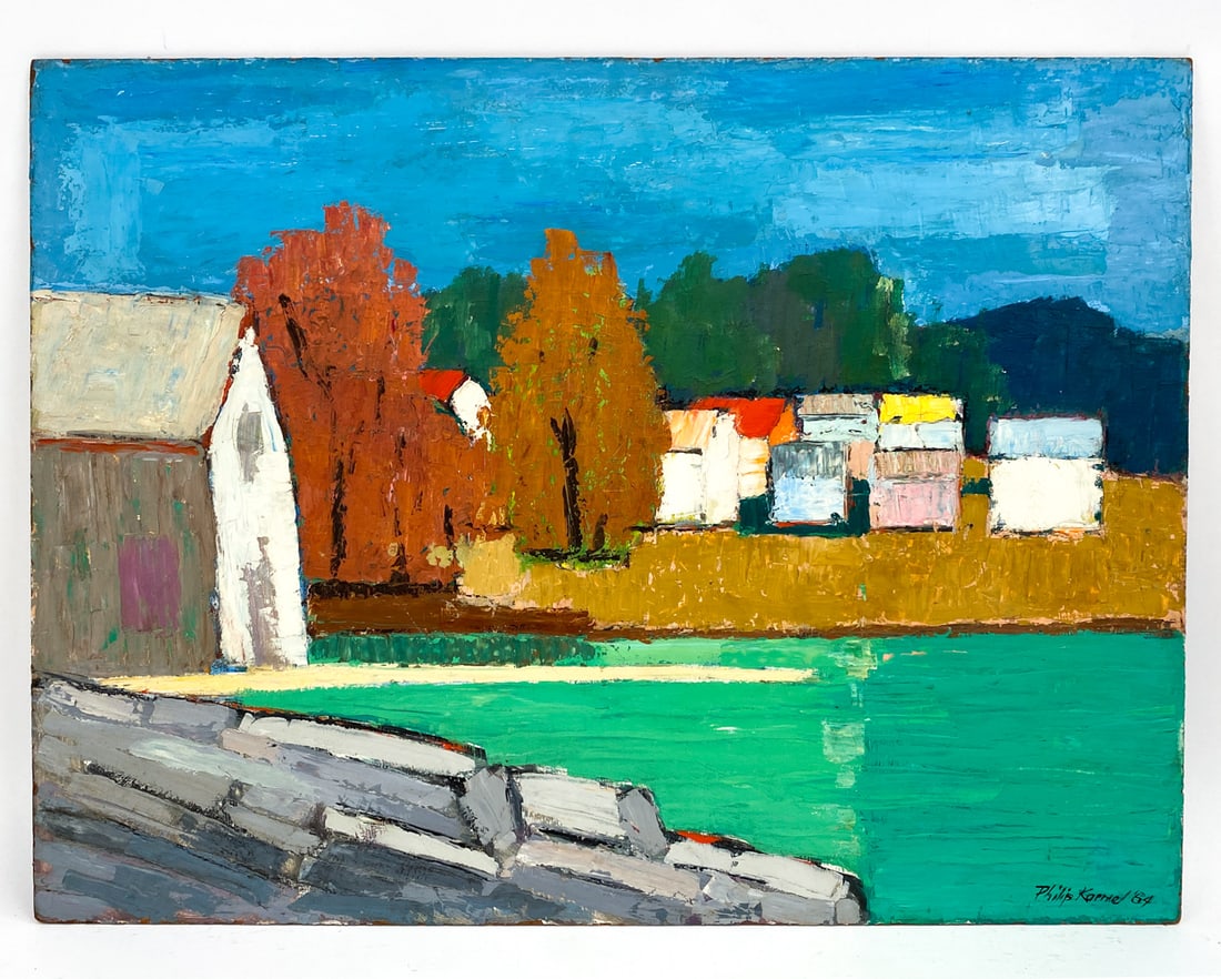 PHILIP KARMEL IMPRESSIONIST LANDSCAPE PAINTING (1 of 5)