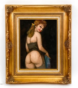 SIRIO T. MAGNI (ITALIAN, B. 1897) NUDE O/B