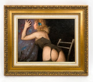 SIRIO T. MAGNI (ITALIAN, B. 1897) NUDE O/B