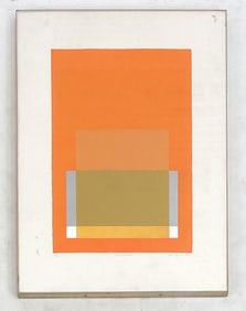 ASTRID FITZGERALD (SWISS, B. 1938) ABSTRACT PRINT