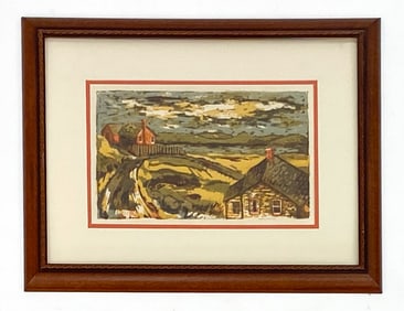 AFTER RAY EUFFA TRURO (1904-1977) LANDSCAPE PRINT