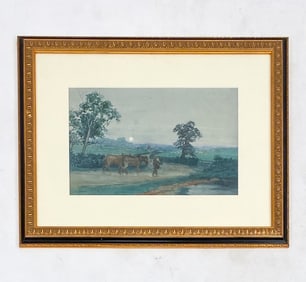 20TH C. LANDSCAPE WATERCOLOR