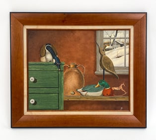 SEY GELFAND (1932-2007) STILL LIFE O/B