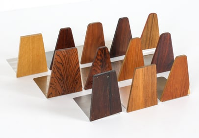 KAI KRISTIANSEN DANISH BOOKEND GROUPING 1960S