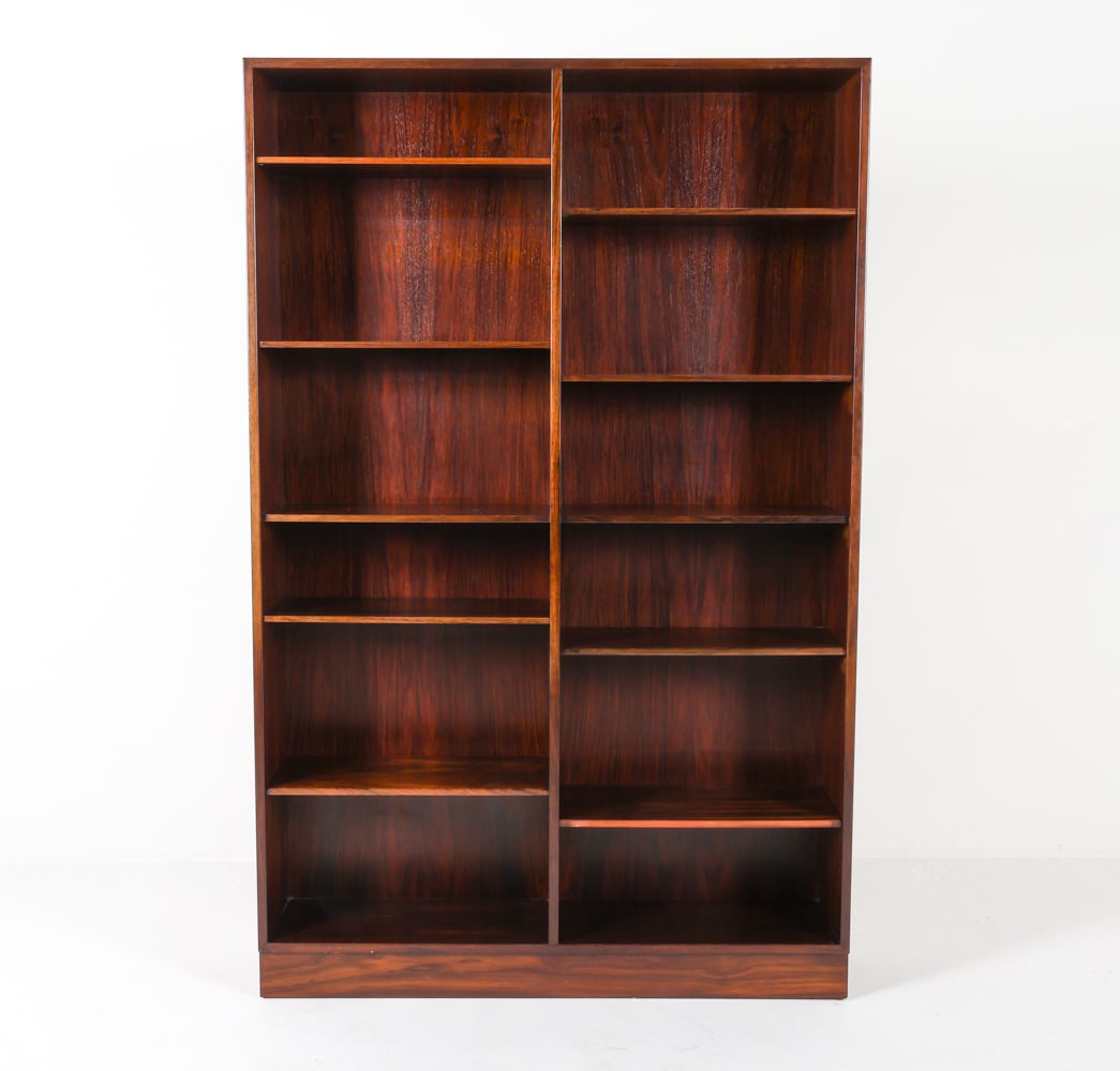 OMANN JUN MODEL 12 DANISH ROSEWOOD BOOKCASE (1 of 18)