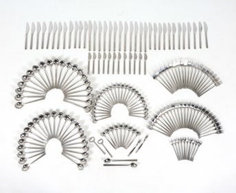 DANISH STAINLESS FLATWARE GROUPING