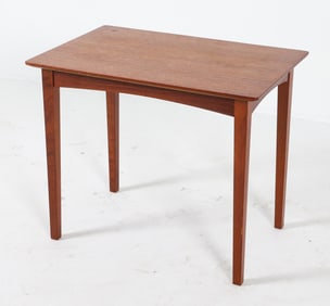 DANISH TEAK SIDE TABLE C. 1960S