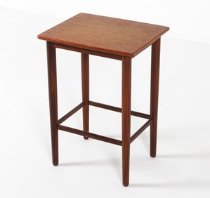 DANISH TEAK SIDE TABLE C. 1960S