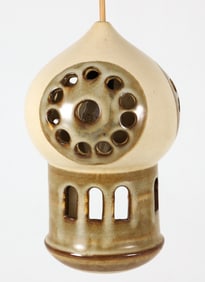 BORNHOLM & STENTOJ DANISH CERAMIC PENDANT LIGHT