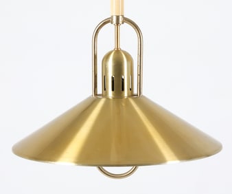 BELID DANISH SAUCER PENDANT LIGHT C. 1970S