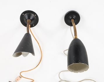 DANISH ARTICULATING LAMP GROUPING C. 1970S