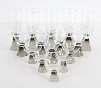 ROSENTHAL 'FORTUNA' CRYSTAL GLASS GROUPING