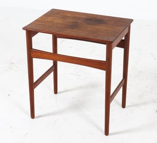DANISH TEAK SIDE TABLE C. 1960S