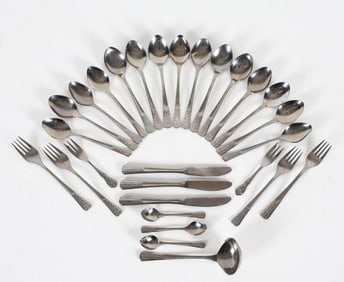 RAADVAD DANISH STAINLESS STEEL FLATWARE GROUPING