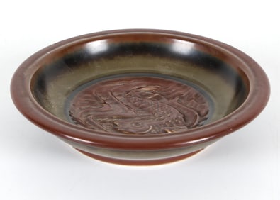 BING & GRONDAHL CERAMIC FISH DISH