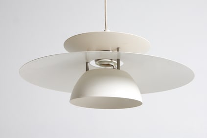 SPACE AGE DANISH PENDANT LIGHT C. 1970S