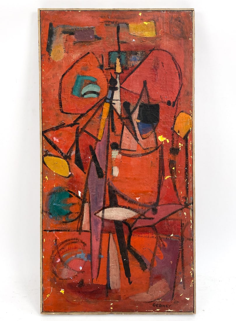 JOANN GEDNEY (1925-2013) ABSTRACT O/C