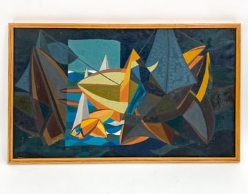 LEONEL LOPEZ-NUSSA (CUBA 1916-2004) ABSTRACT