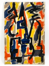 JACOB SEMIATIN (1915-2003) ABSTRACT O/C