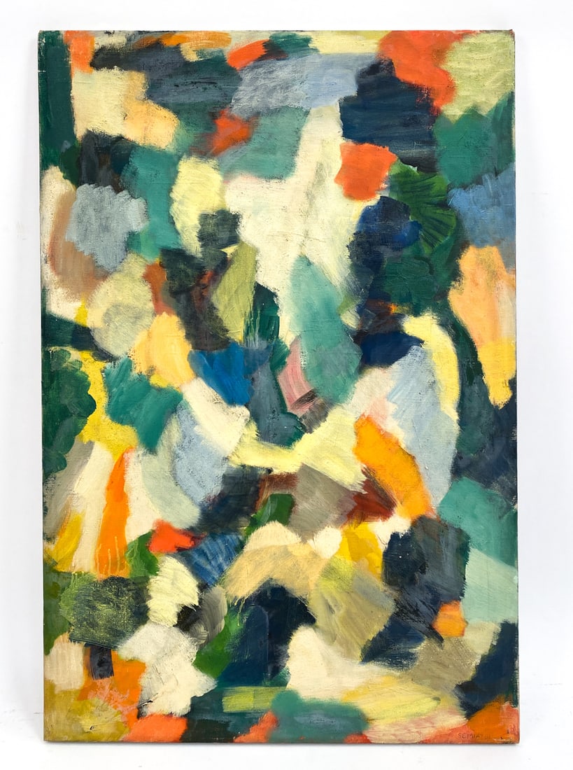 JACOB SEMIATIN (1915-2003) ABSTRACT O/C (1 of 4)