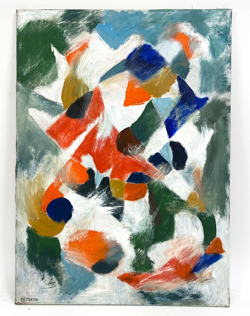 JACOB SEMIATIN (1915-2003) ABSTRACT O/C (1 of 4)