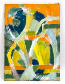 JACOB SEMIATIN (1915-2003) ABSTRACT O/C