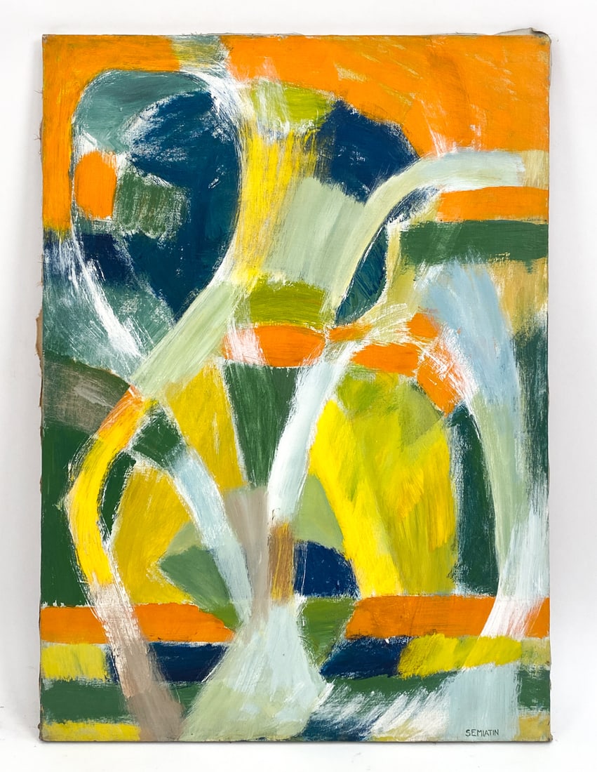 JACOB SEMIATIN (1915-2003) ABSTRACT O/C (1 of 4)