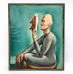 WILLIAM FERGUSON (1905-1985) MODERNIST O/C 1932