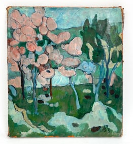 MODERNIST ABSTRACT O/C 1919