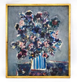 KNOX MARTIN (1923-2022) ABSTRACT STILL LIFE O/C