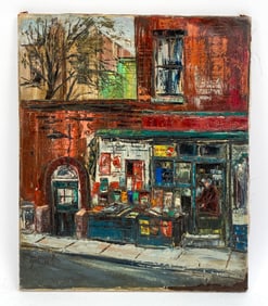 SOBOSSEK 20TH C. IMPRESSIONIST O/C