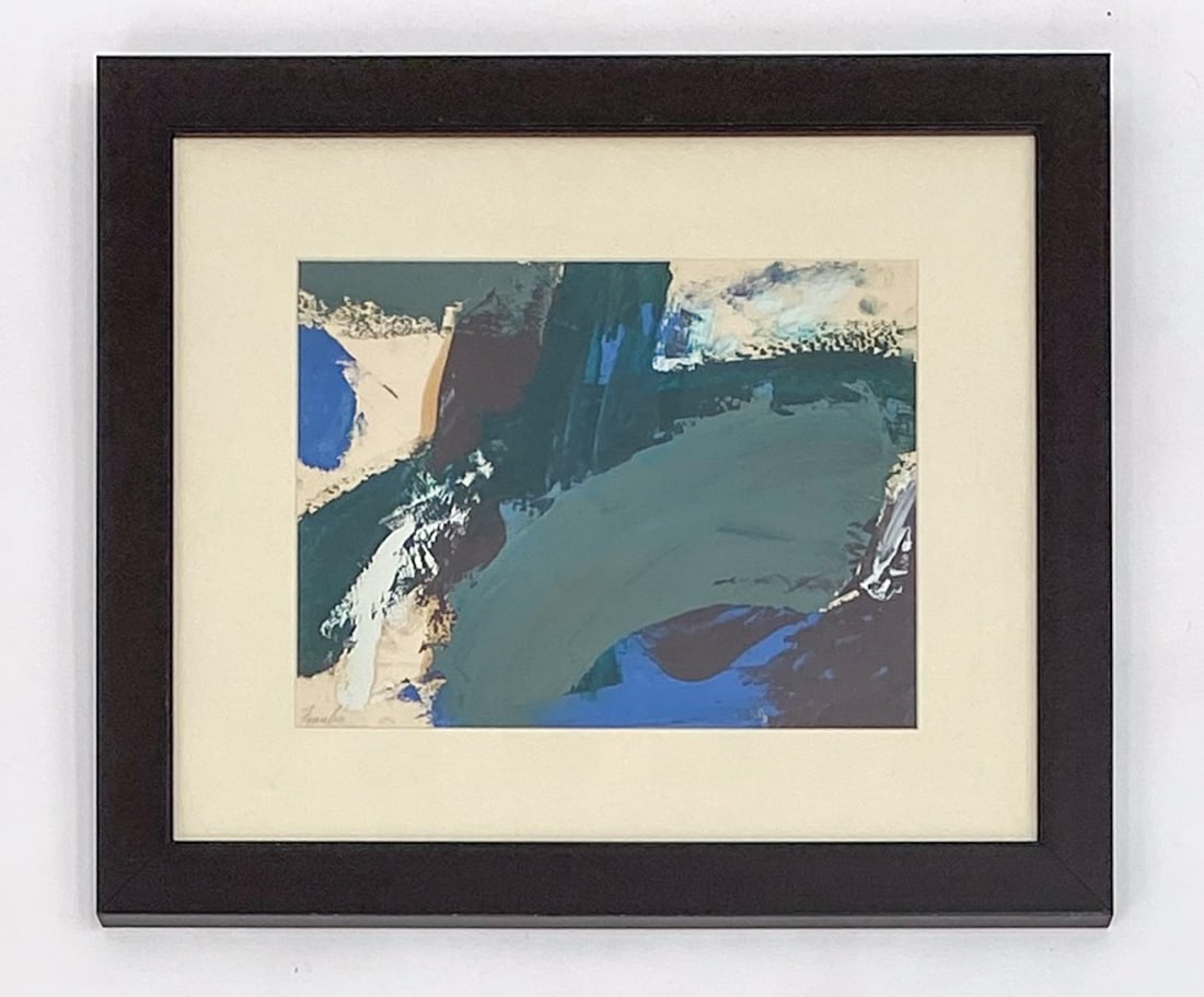 SEYMOUR FRANKS (1916-1981) ABSTRACT O/P (1 of 5)