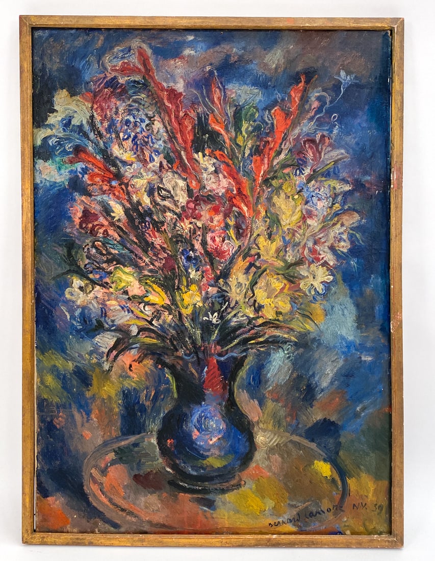 BERNARD LAMOTTE (FRENCH, 1903-1983) STILL LIFE O/C (1 of 5)