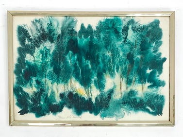 JAMES K. MERRICK (1905-1985) ABSTRACT ON PAPER