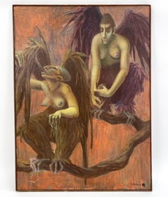 FANSTASY WINGED NUDES O/C