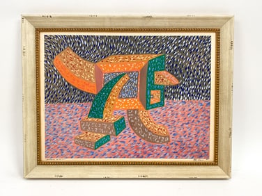 TABO TORAL (PANAMANIAN, 1950-2023) ABSTRACT MM/B