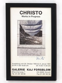 CHRISTO (BULGARIAN-AMERICAN, 1935-2020) POSTER