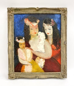 MICHEL MARIE POULAIN (FRENCH, 1906-1991) MODERNIST