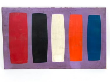ALLAN HUGH CLARKE (19-19-1979) ABSTRACT O/C
