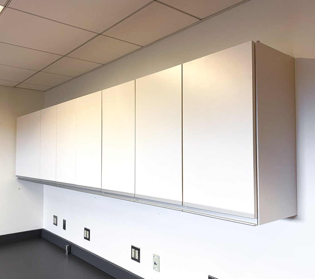 LABORATORY WALL MOUNTED STORAGE CABINETS (1 of 3)