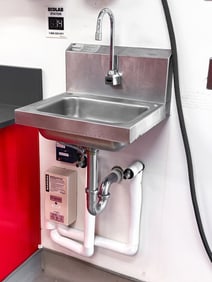 ADVANCE TABCO STAINLESS STEEL HANDS-FREE SINK