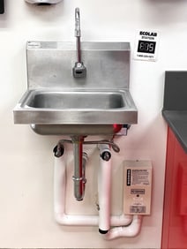 ADVANCE TABCO STAINLESS STEEL HANDS-FREE SINK