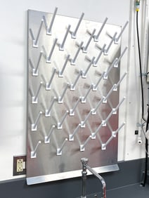 LABORATORY GLASS DRYING RACK