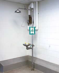 EMERGENCY SHOWER AND EYE WASH STATION
