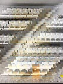 COMMERCIAL INGREDIENT STORAGE & DISPENSER GROUPING