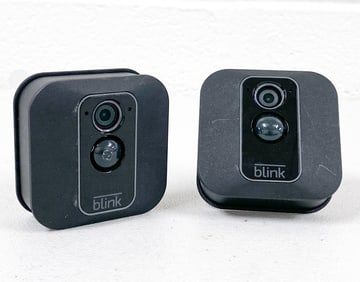 PAIR BLINK XT2 WIFI 1080P ADD ON SECURITY CAMERAS