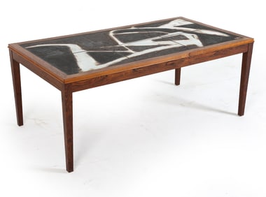 OLE BJORN KRUGER ROSEWOOD COFFEE TABLE C. 1960S