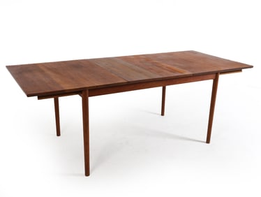 FINN JUHL DANISH TEAK DINING TABLE C. 1960S